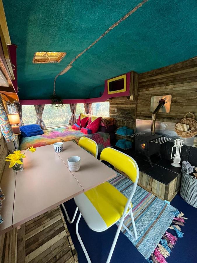 Budget Stay, In Lovely Private Setting With Rustic Charm, Log Burner, Fire Pit, Campers Kitchen & Eco Loo No Bedding Supplied Narberth Exteriör bild